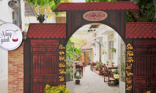 Menu nhà hàng Nàng Gánh