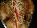Cá diêu hồng hấp hồng công