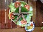 Bò cuộn phô mai