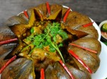 Gà ác tiềm hạt sen bí đỏ