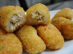 Gà xé sợi bó xôi