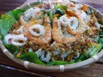 Bún gạo xào hải sản