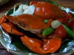Lẩu cua nấm chua cay