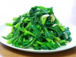 Rau mồng tơi xào tỏi