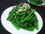 Đọt bí xào tỏi