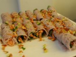 Bánh hỏi cuốn măng le