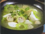 Canh khổ qua chay