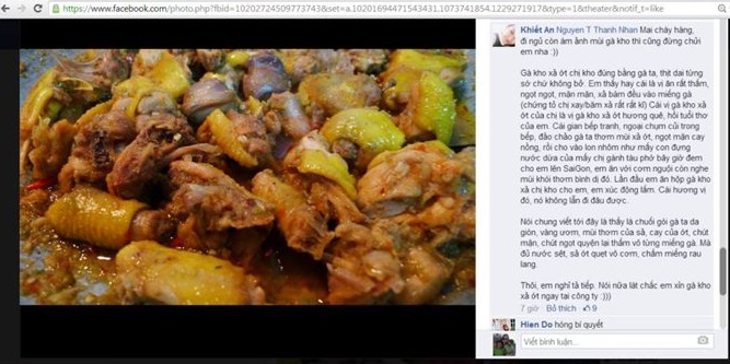 Kho gà ta